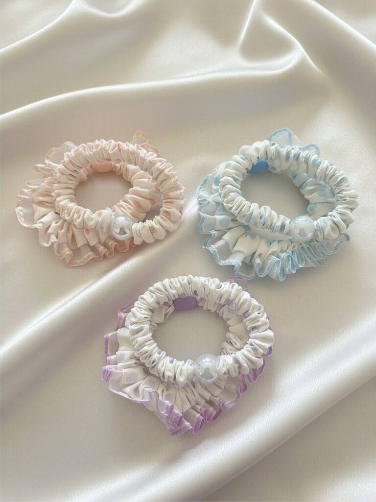 Chouchous pastel - Lot de 6
